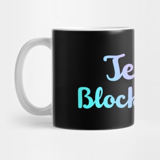 Team Blockchain - Pastel Gradient Bitcoin Ethereum Crypto Shirt T-Shirt Mug